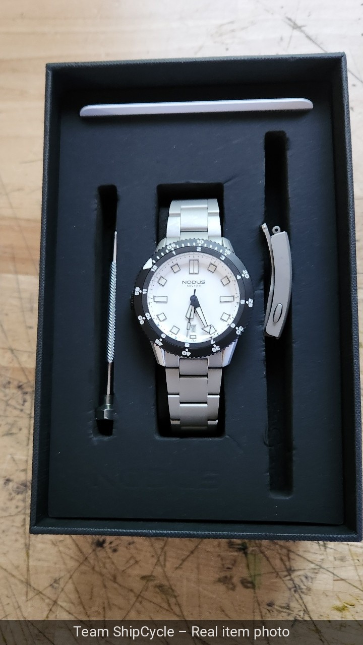 with imperfections NODUS Sector Deep Polar Destro Automatic Watch G2U
