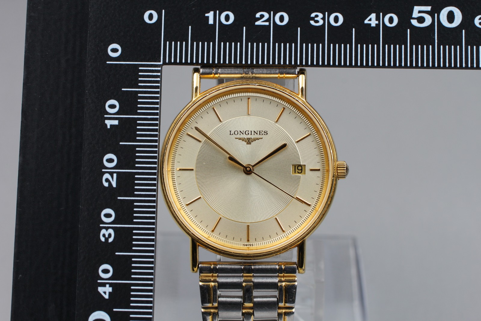 [Exc+5] LONGINES Grand Classic L4.720.2 Pleasance Date Quartz Watch From JAPAN