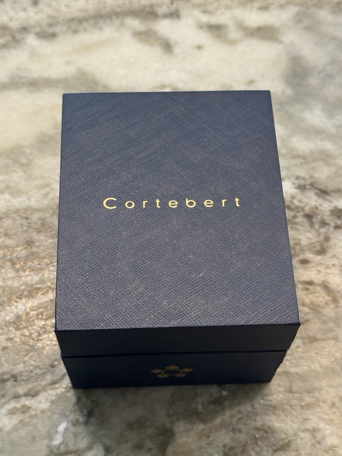 Cortebert CB-3008 Podium BLACK Leather Straps Lightly Worn