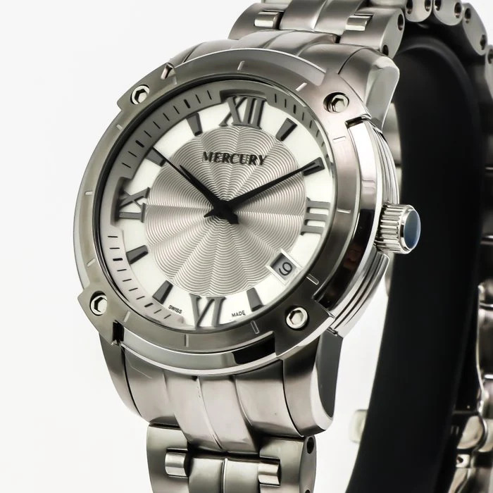 MERCURY – Swiss Watch – ME10240-SS-1 Quartz 38.5mm ME10240 100m (10 ATM, 330