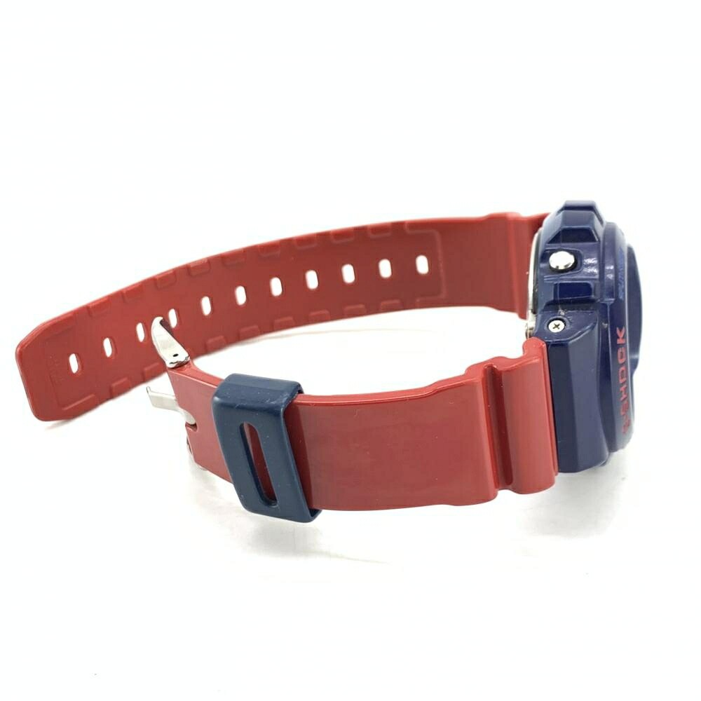 [Good] CASIO G-SHOCK DW-6900AC Blue Red Digital Quartz Men’s Watch from Japan