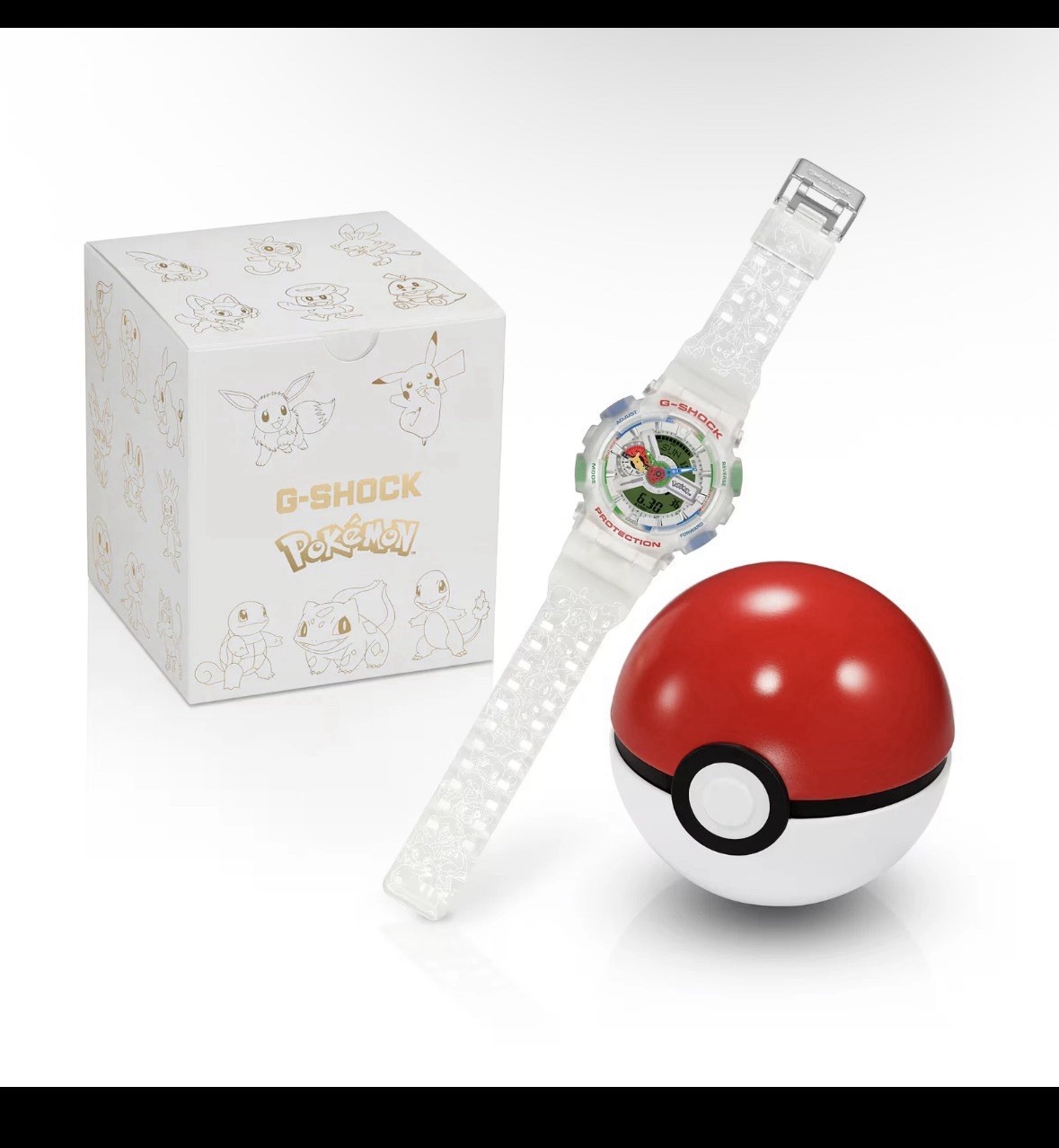 CASIO G-SHOCK x Pokémon GA-110PKM-7AJR Watch CONFIRMED Ships 7/15 PRESALE