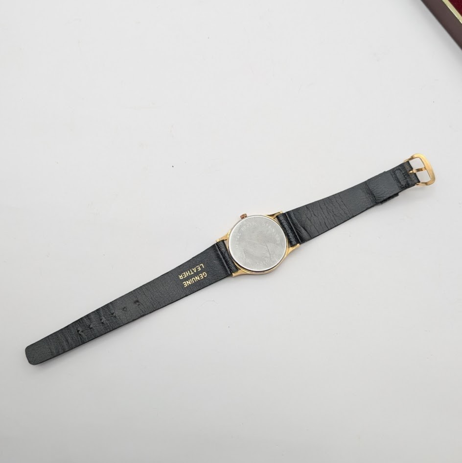 Helbros Quartz Watch 31mm – Gold Tone – W. Germany Movement – Running