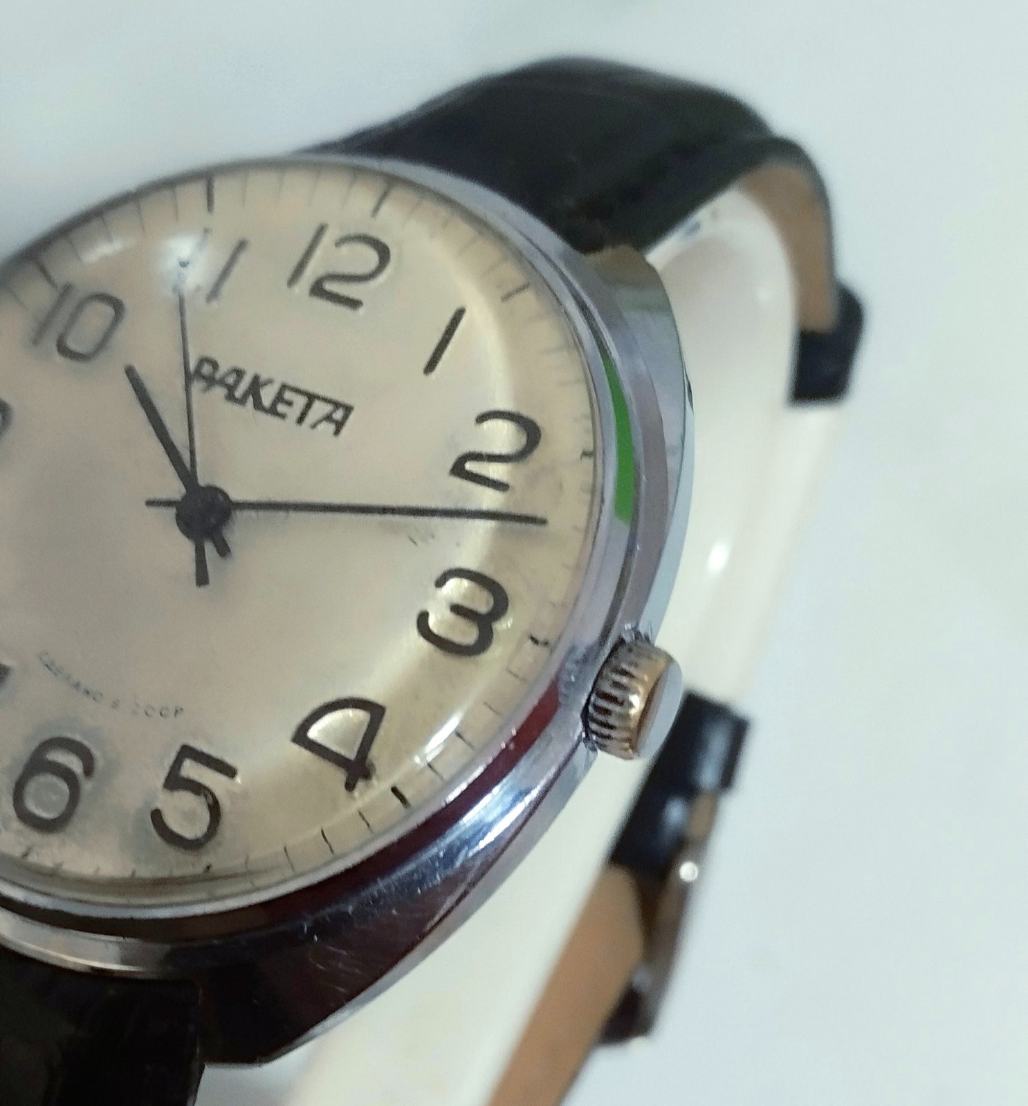 Vintage watch Raketa 2609.N, after service.