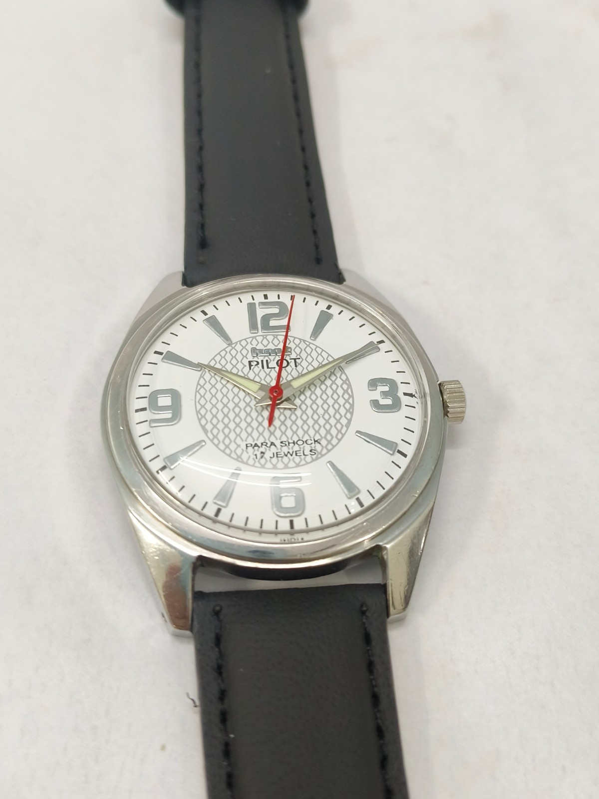 Vintage HMT Pilot Pink 17 Jewels Mechanical Hand Winding Men’s Wrist Watch
