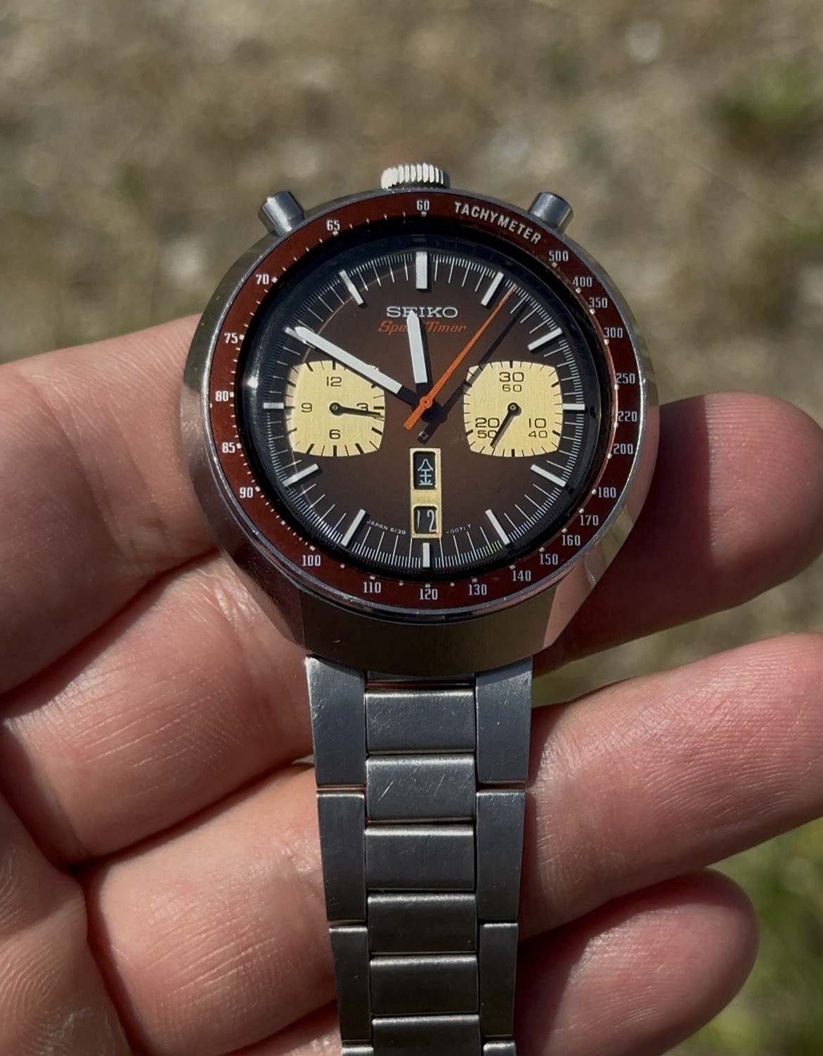 Seiko 6138-0040 Bullhead Speedtimer JDM Automatic