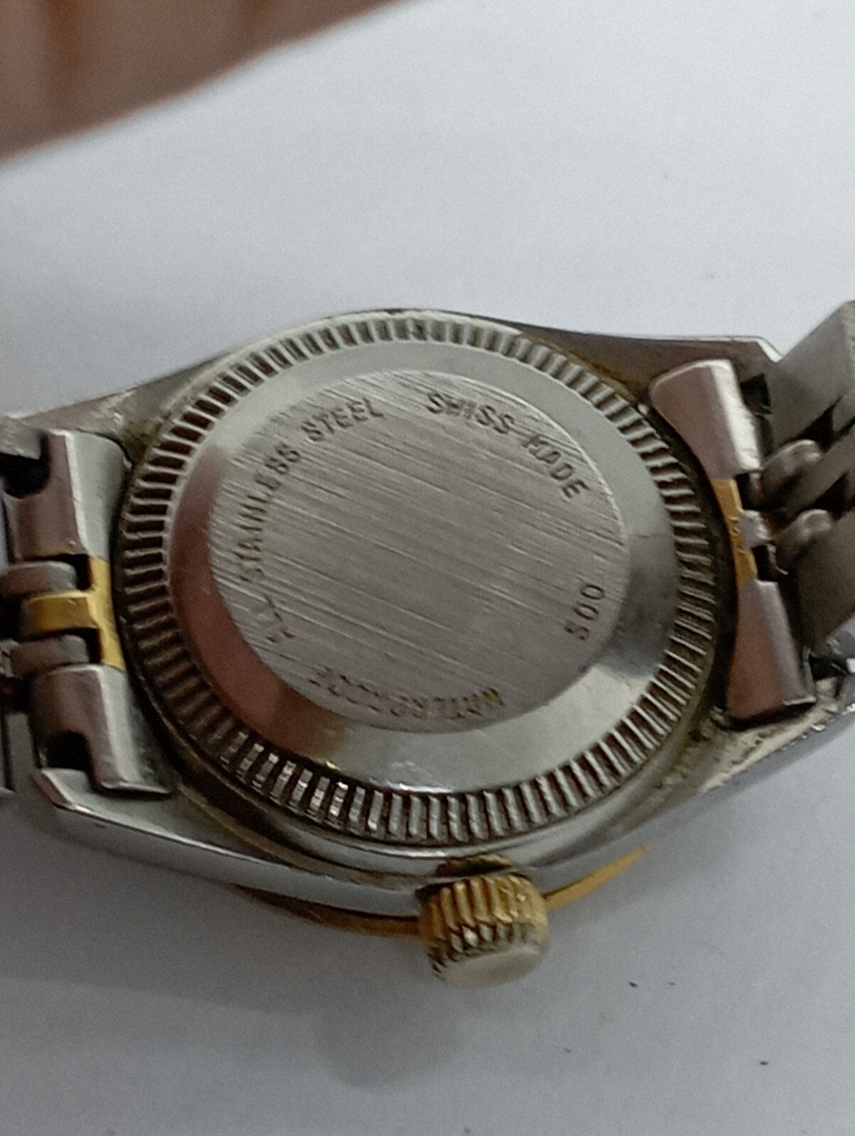 Vintage CATENA DIVER AUTOMATIC DATE JUST CROWN on Screw Original Bracelet Watch!