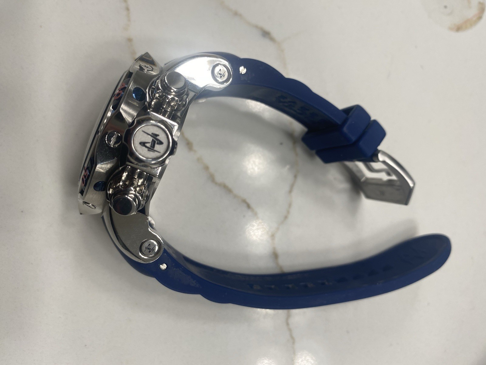 Invicta NFL New England Patriots Blue/Silver Men’s Watch – 33057