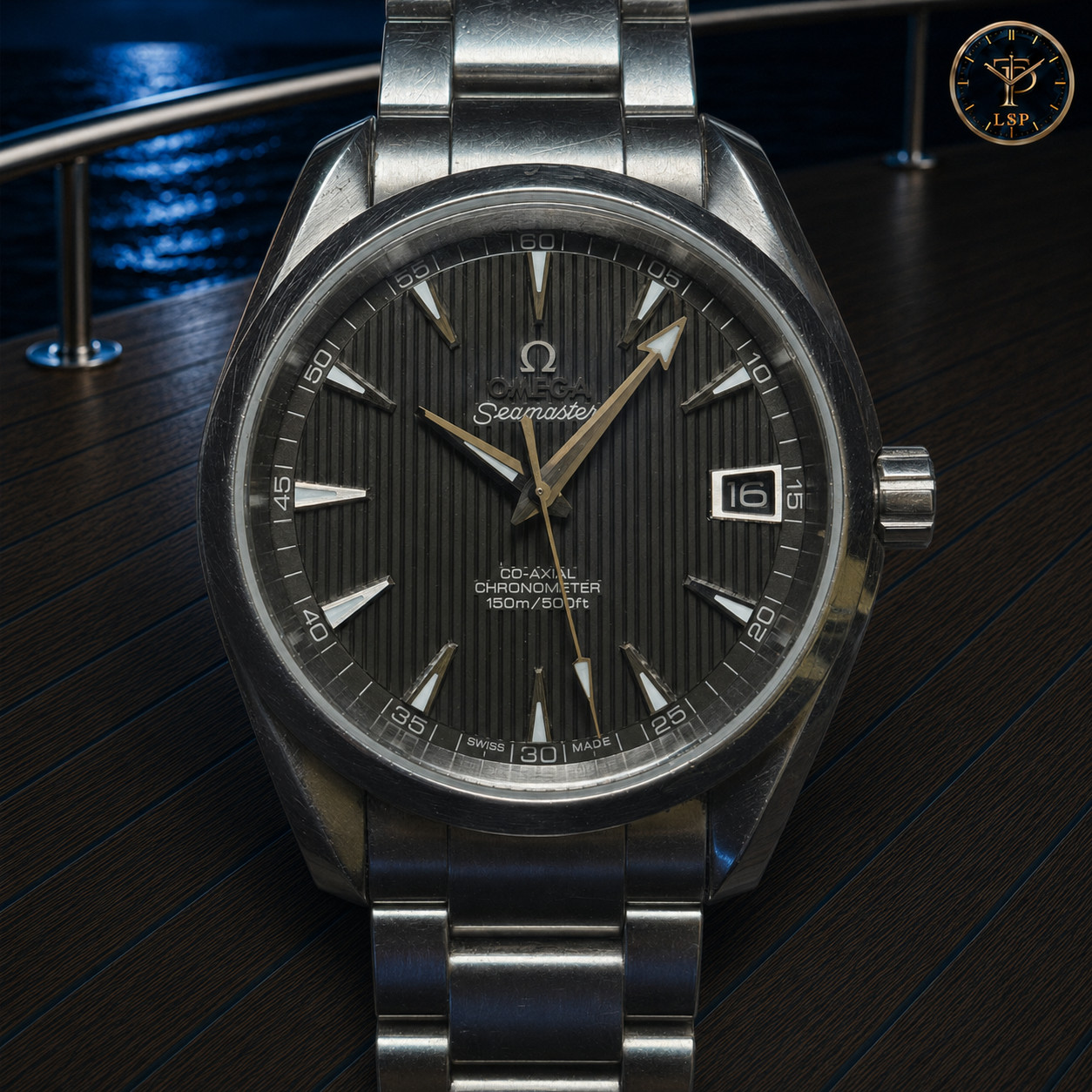 OMEGA Seamaster Aqua Terra Grey Teak Dial 38.5mm 231.10.39.21.06.001
