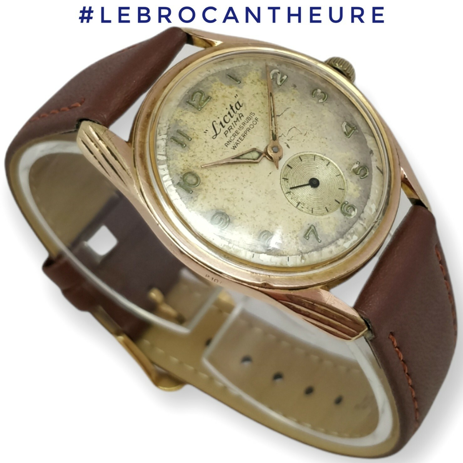 Licita Calibre Cupillard 233 60 Circa 1950 Lebrocantheure Vintage Watch 6