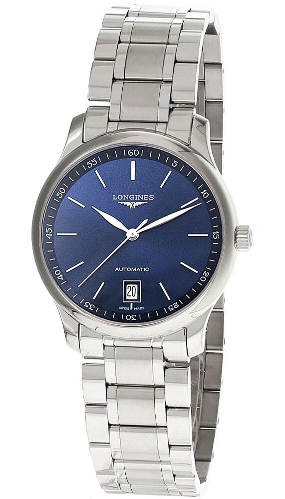Longines Master Collection 38.5mm AUTO SS Blue Dial Men’s Watch L2.628.4.92.6