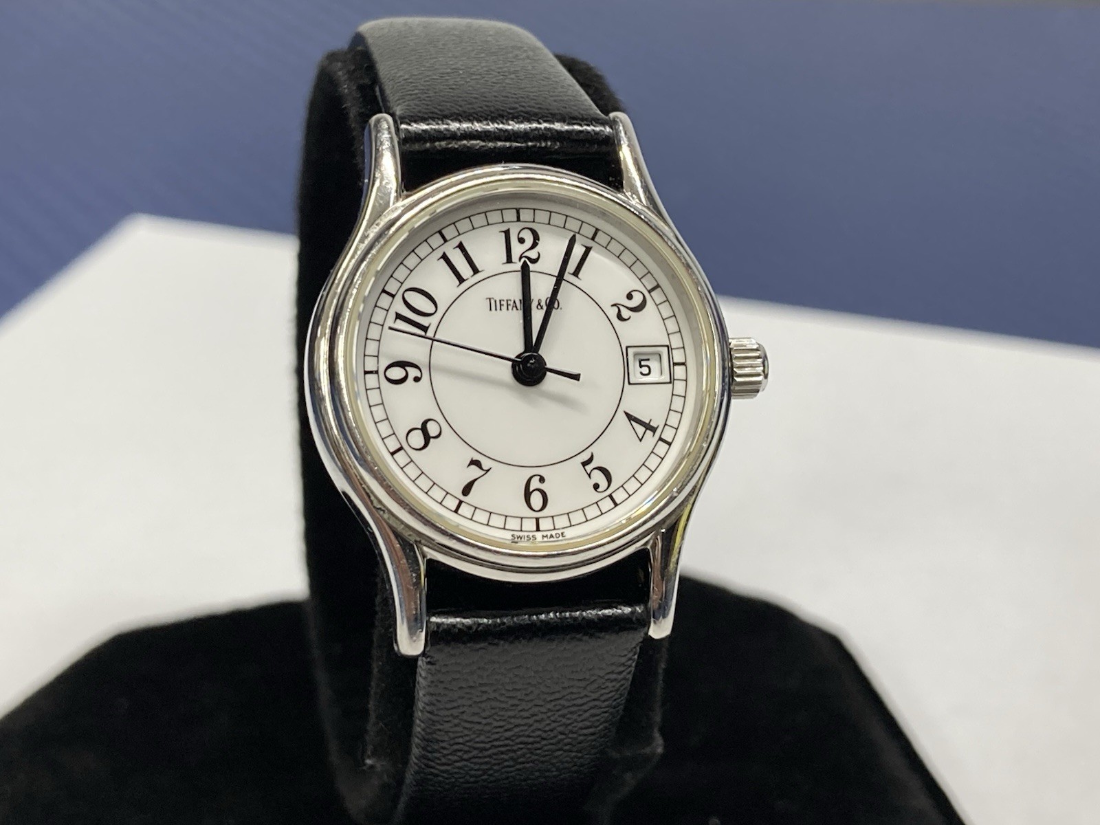 Tiffany & Co. Ladies Classic Round Date Quartz Watch