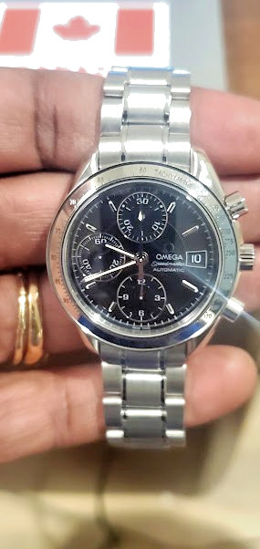 Omega Speedmaster Date | 39mm Black Dial | Automatic Chronograph | Ref. 3513.50