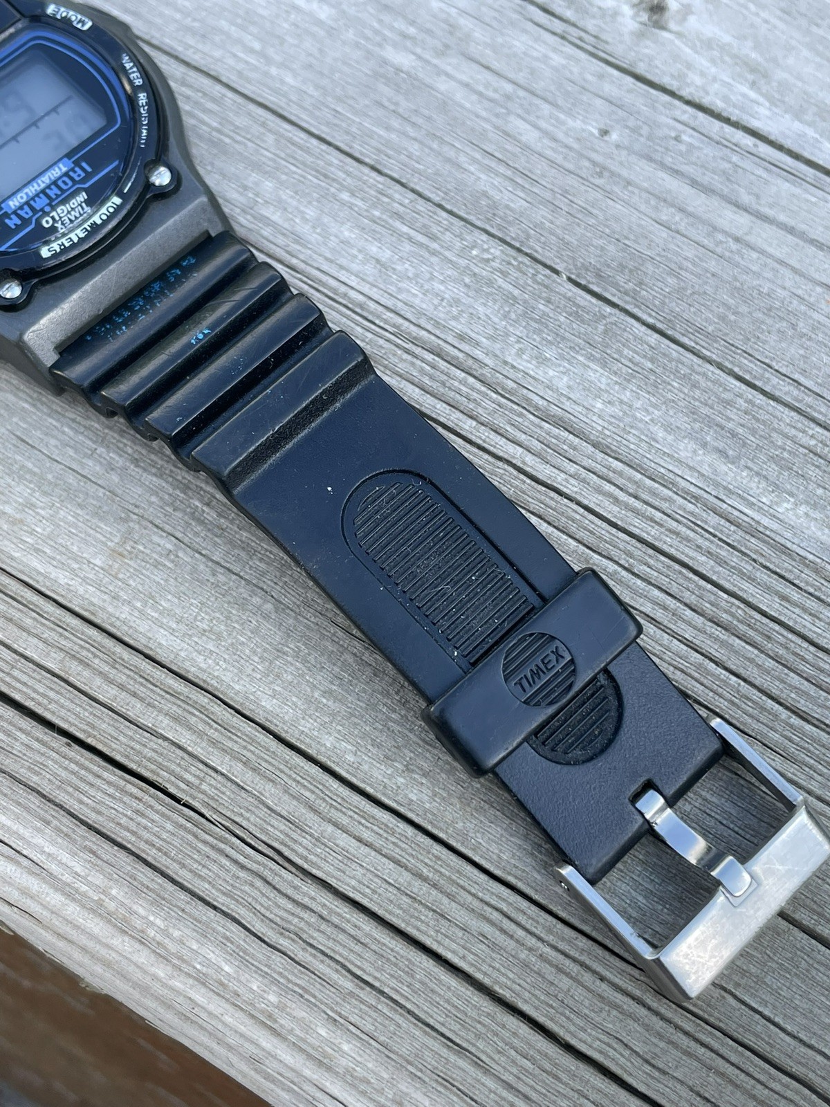 1990’s “Bill Clinton” Men’s Timex Indiglo Ironman Triathlon Digital Quartz Watch
