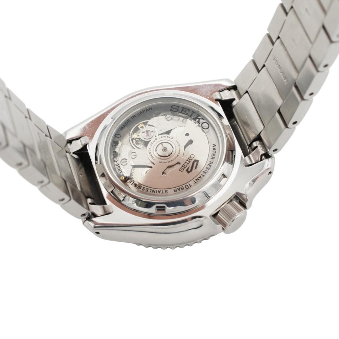 SEIKO SEIKO 5 SBSA003 Automatic Silver 13.4mm Used Watch Analog Date Running