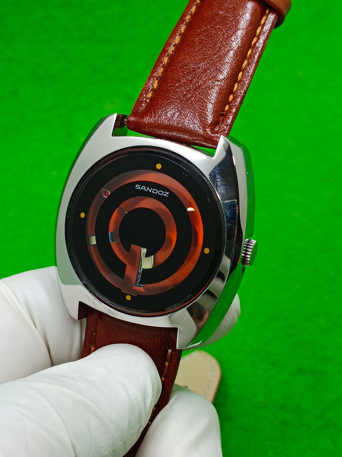 SANDOZ watch Automatic Day / Date Indicator