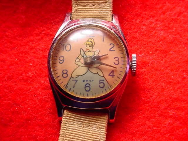CINDERELLA VINTAGE WRIST WATCH MARKED US WATCH–NOT RUNNING!! #2119