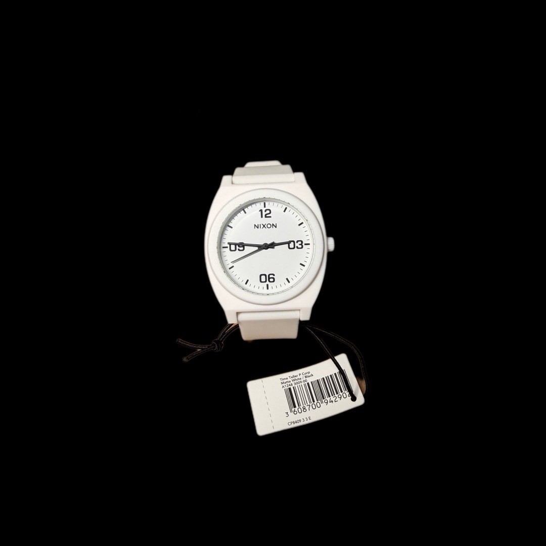 Nixon Time Teller P Corp Matte White / Black