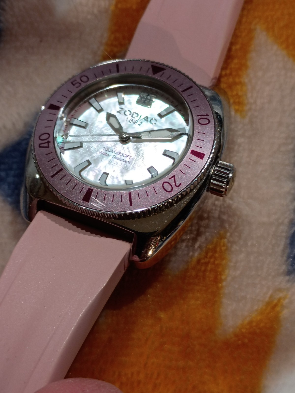 Zodiac Desert Falcon Z04519 Ladies Diver, Super Nice!!!