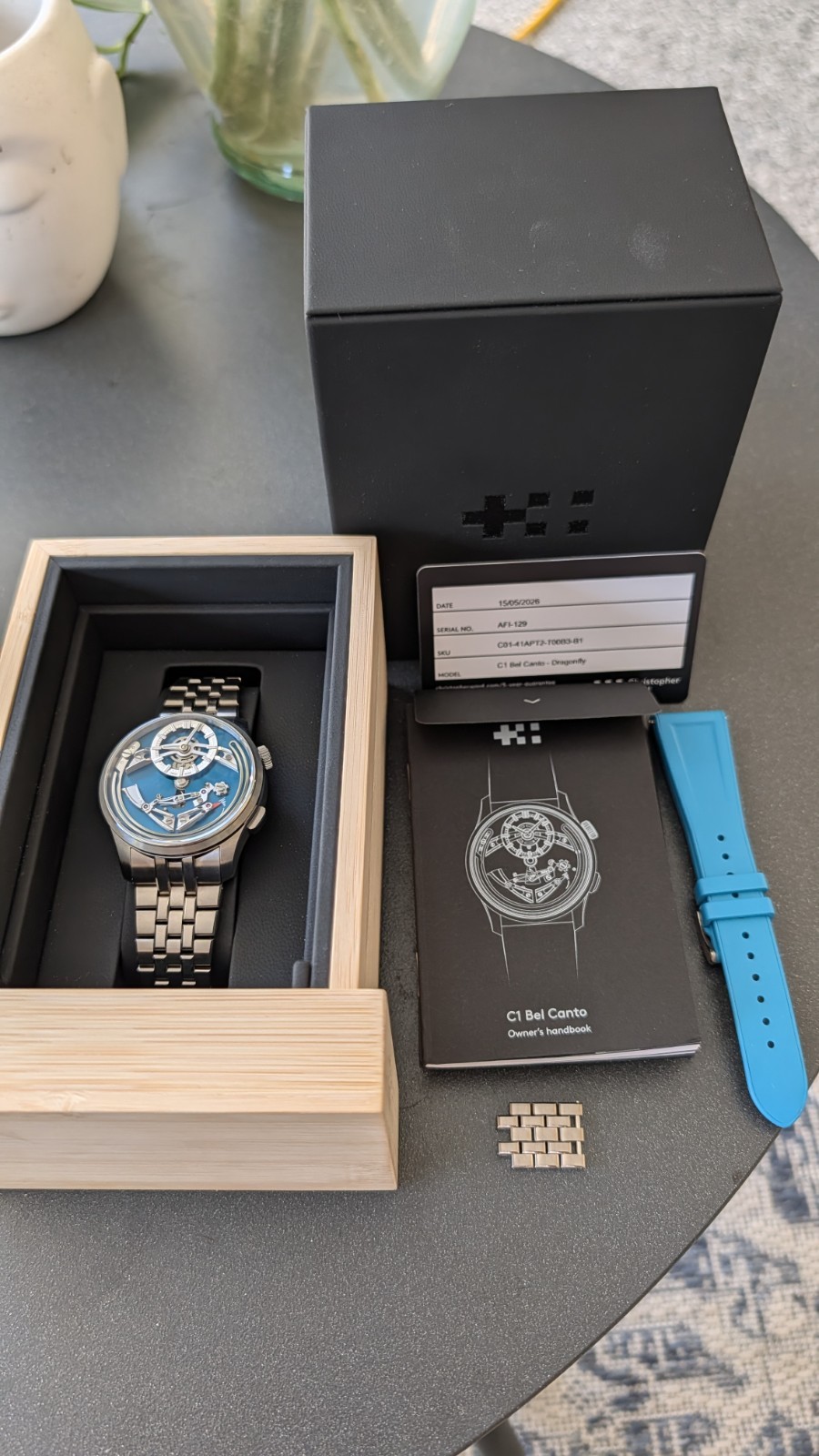 Boutique Christopher Ward C1 Bel Canto Dragonfly Limited Edition