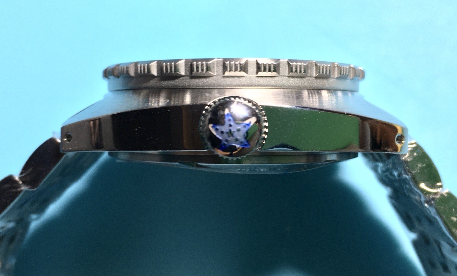 SEESTERN BLACK CHECKER DIAL TURTLE DIVER 43MM SEIKO NH35 SAPPHIRE STEEL BEZEL