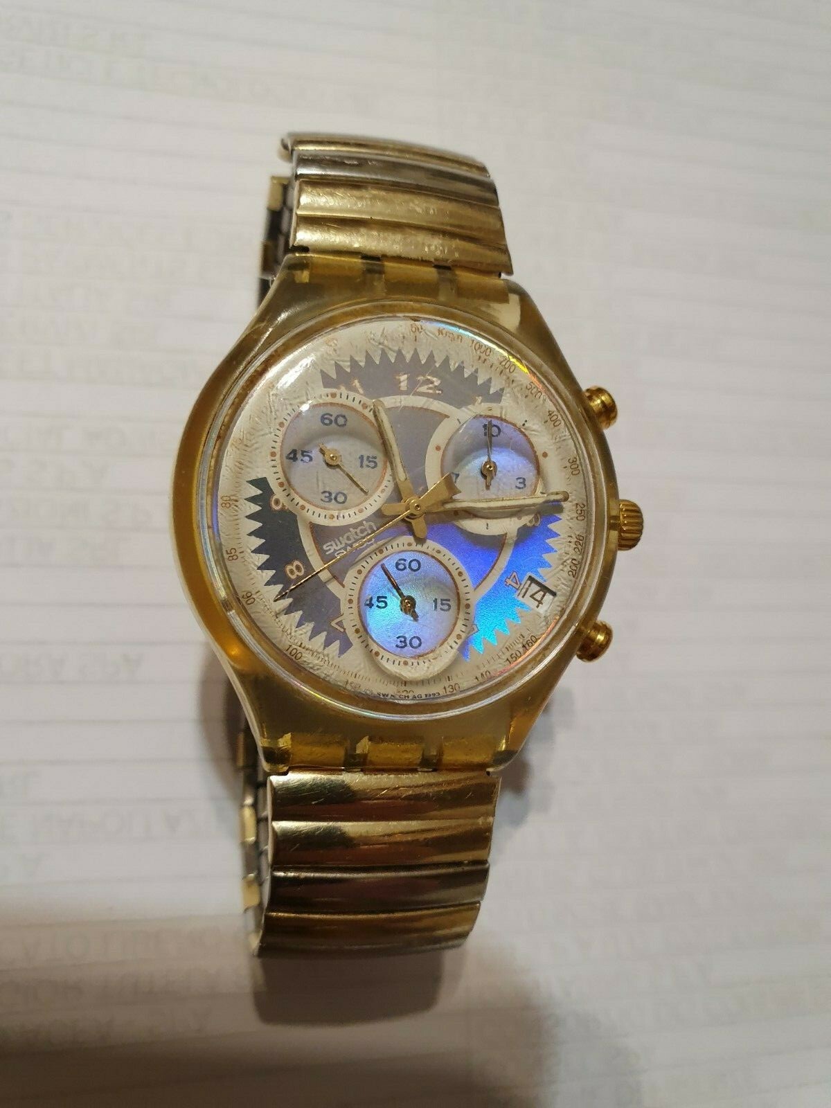 Cronografo Swatch – Four Jewels – A424 – Unisex – 1990-1999
