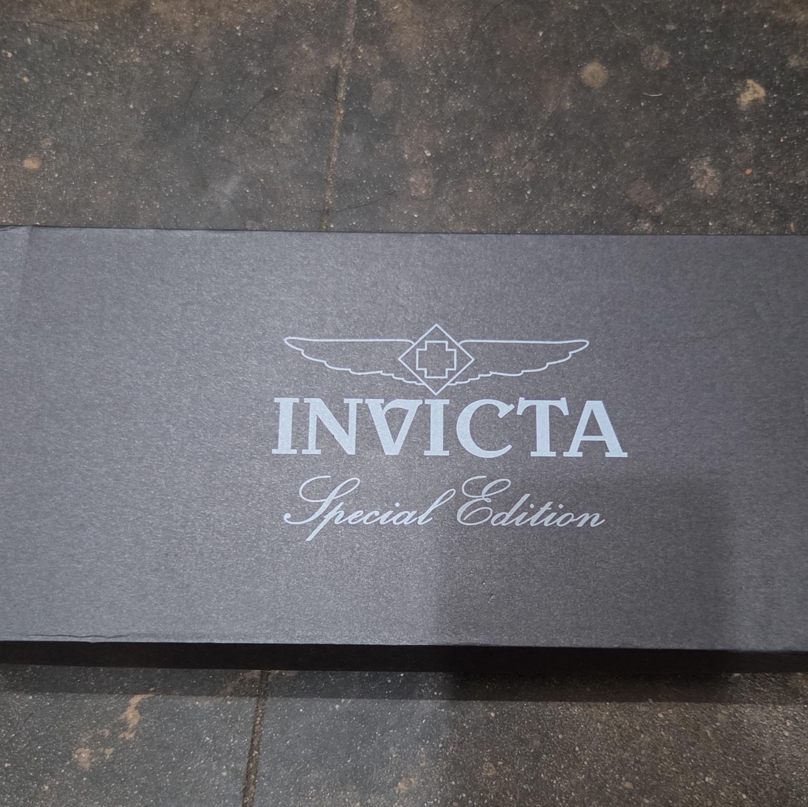 Invicta Special Edition Gold Cushion Case Quartz Watch w/ Extra Leather Straps