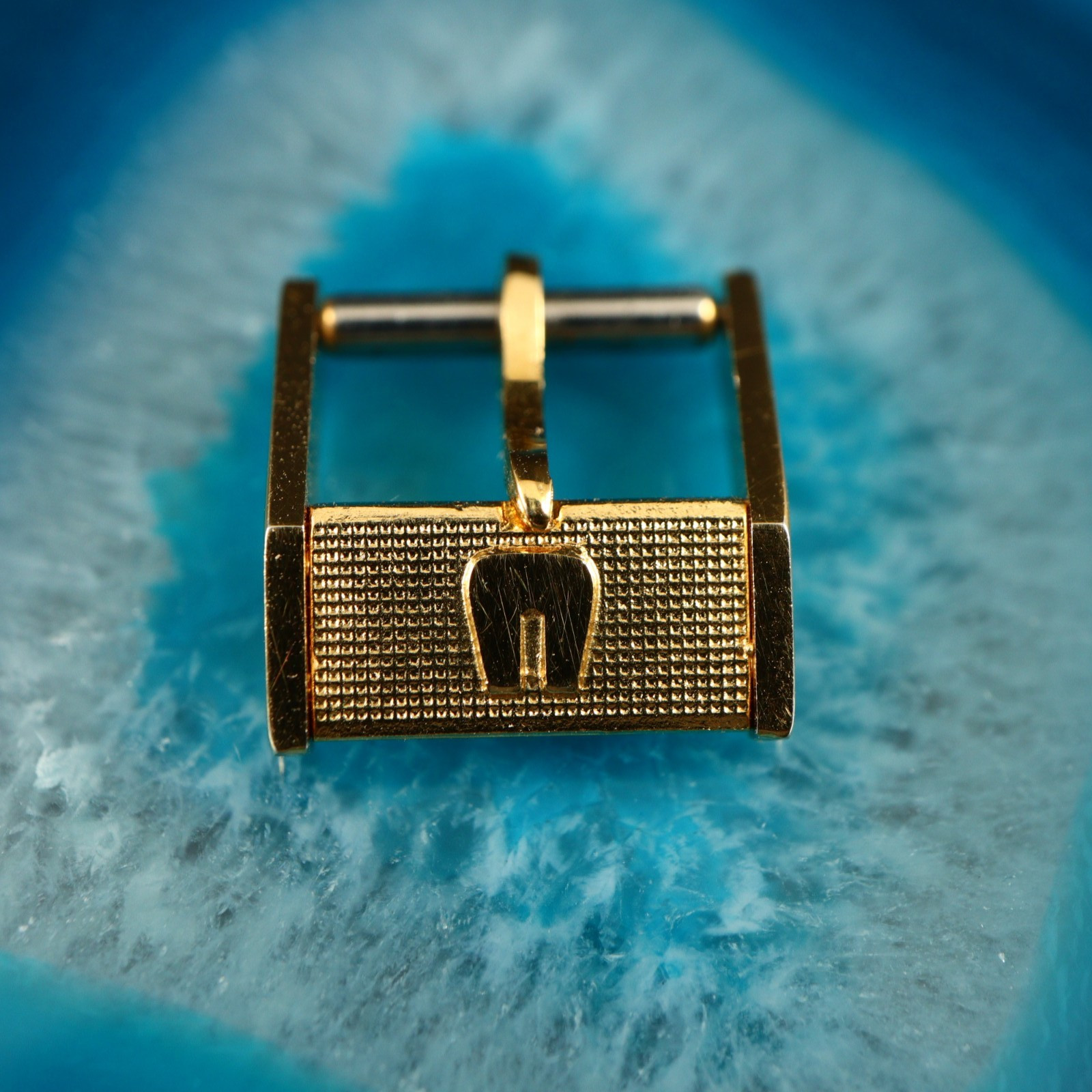 UNIVERSAL GENEVE GOLD PLATED BRACELET BUCKLE 1970s SWISS MADE 10MM