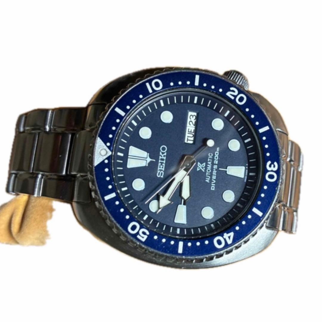 Seiko Prospex Turtle Diver Automatic 200m Watch Stainless Steel From Japan