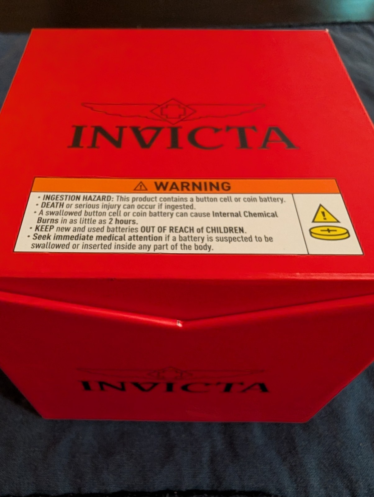 Invicta Ice Blue Quartz Watch