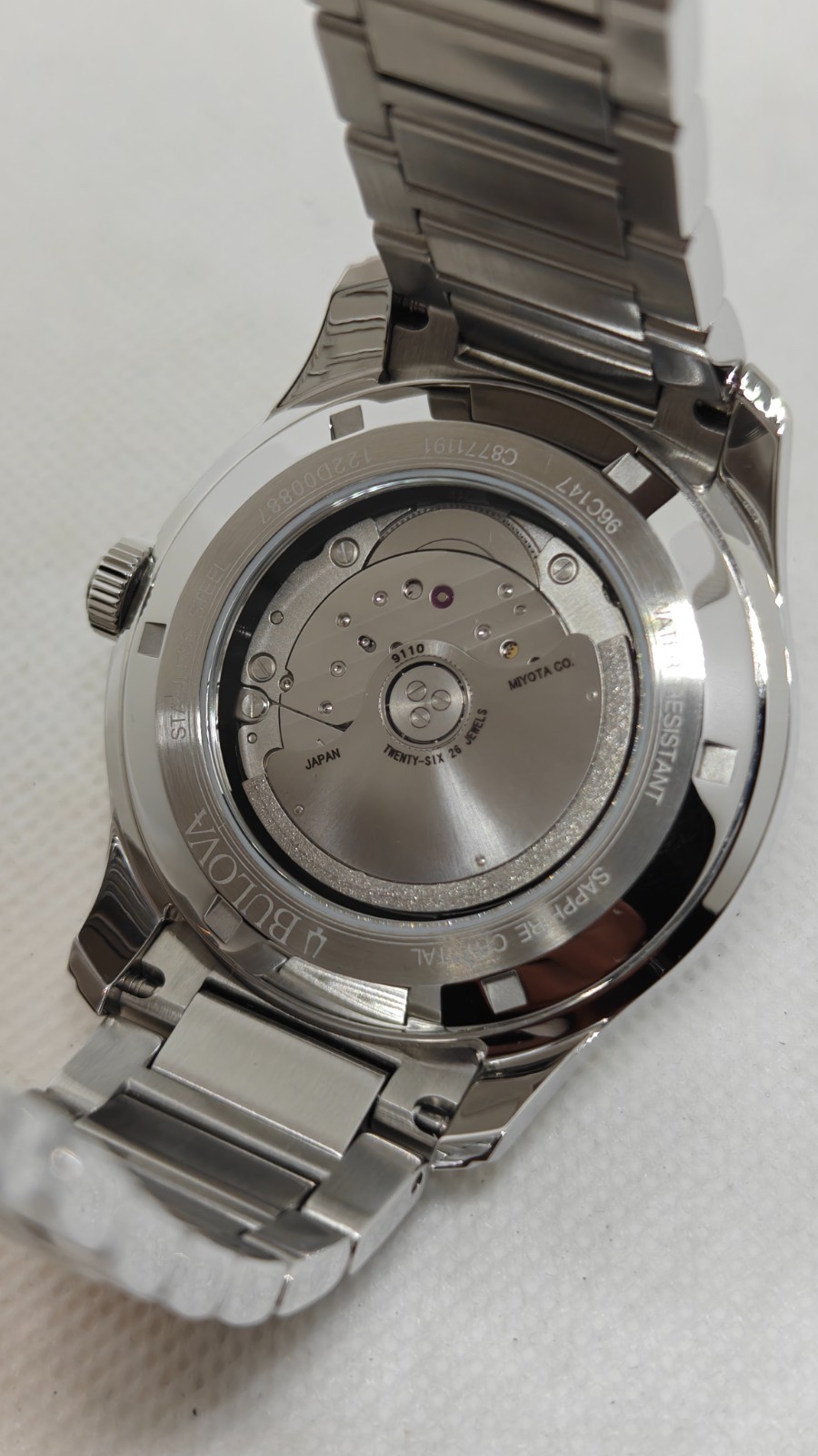 Bulova Wilton Power Reserve, Blue Dial, Automatic – 96C147