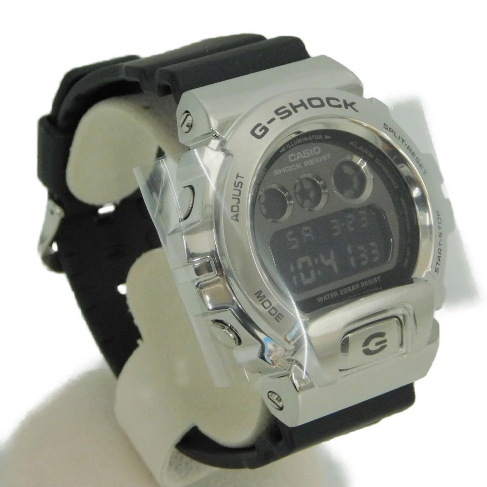 CASIO G SHOCK GM 6900 1AJF Quartz Battery Powered Digital Resin Stainless Steel