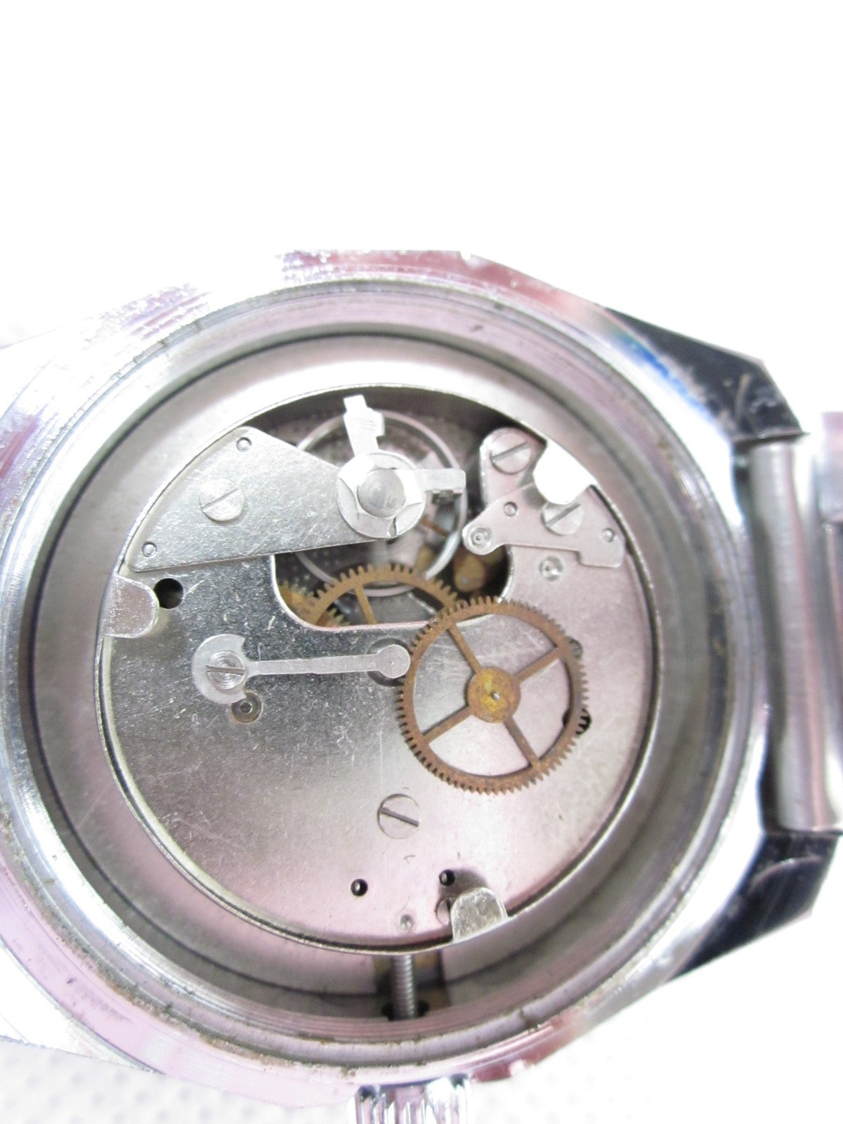 VINTAGE COBRA DATE MECHANICAL MANUAL MENS WRISTWATCH WORKING
