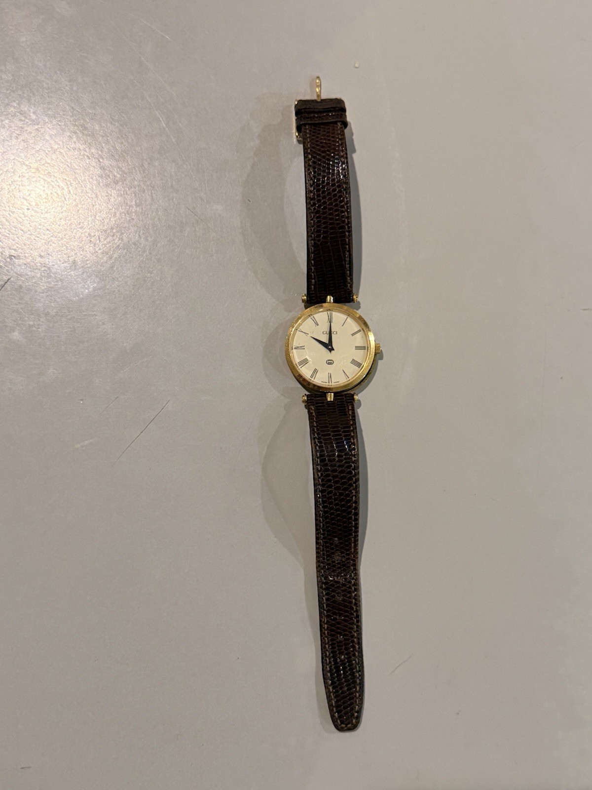 Vintage 1980s Analog Gucci Wristwatch Swiss Made