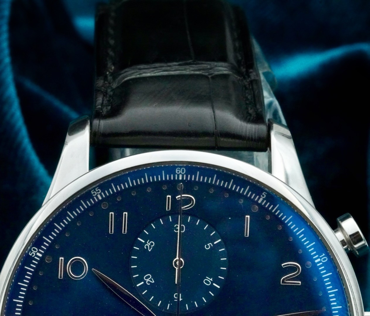 2021 IWC Portugieser Chronograph 41 Blue Dial IW371606 IWC Warranty until 2029