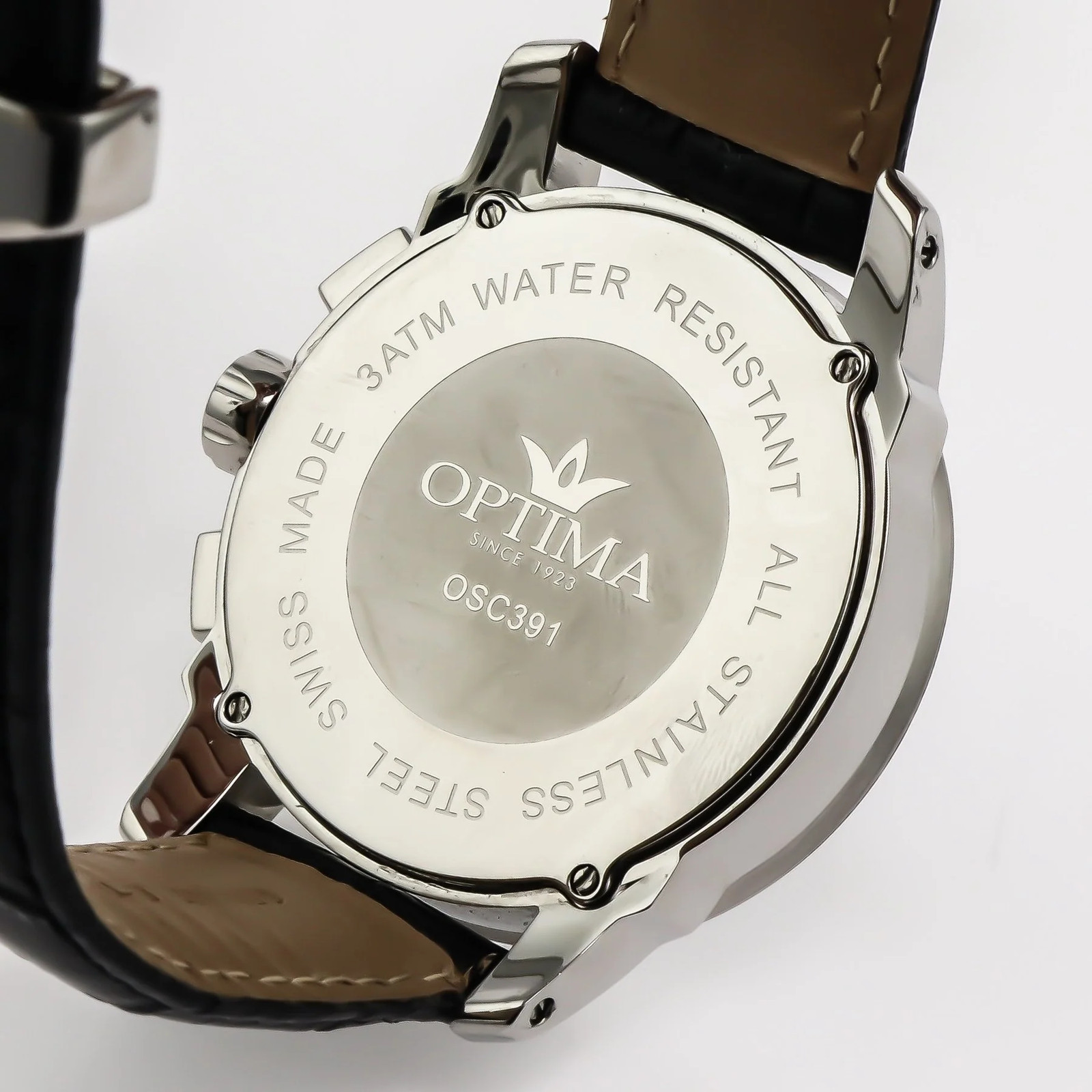 Optima – Swiss Chronograph – OSC391-SL-3 Swiss Ronda 46 mm OSC391 30 m (3 ATM