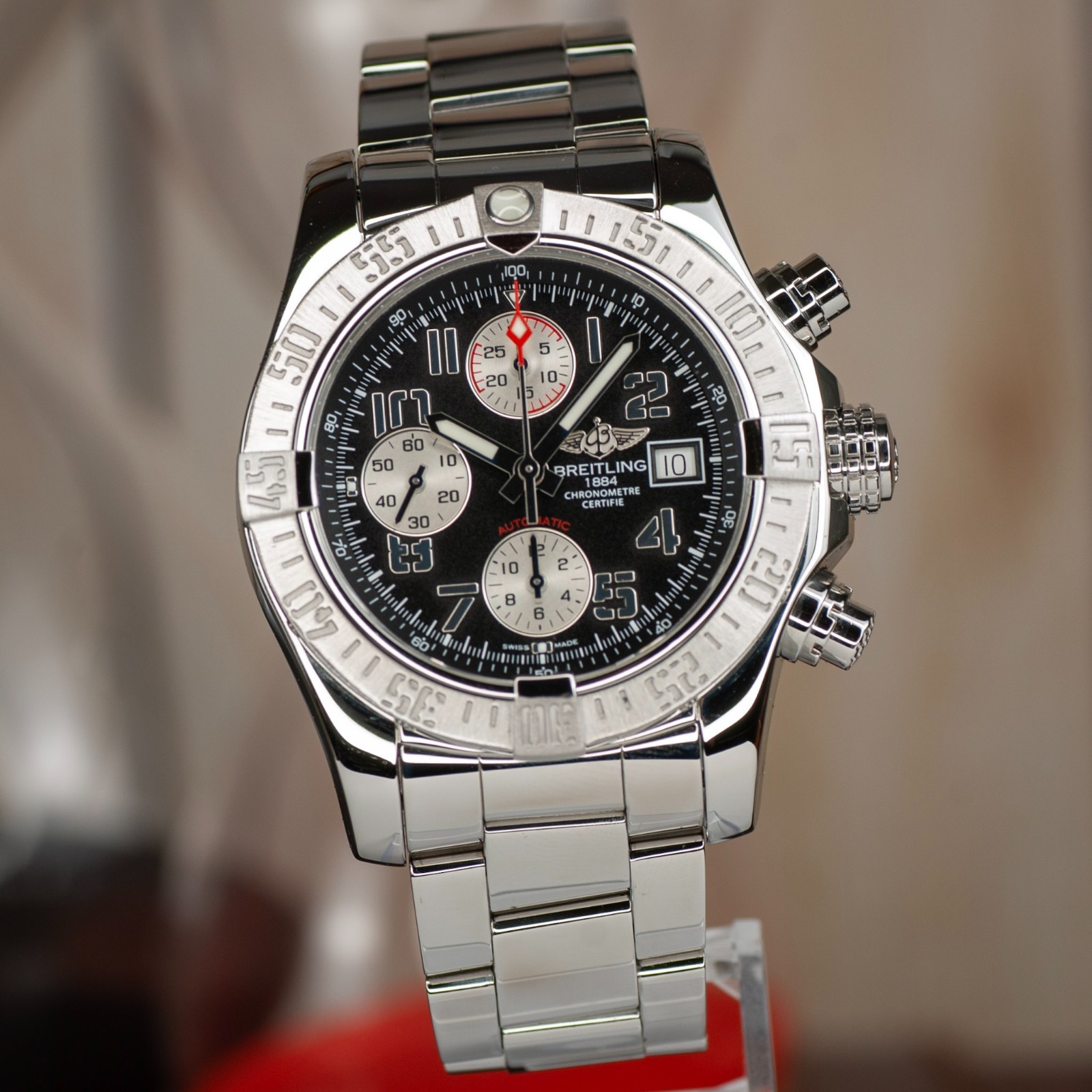 Breitling Avenger II Chronograph 43mm Full Set – Just Factory Serviced – A133811