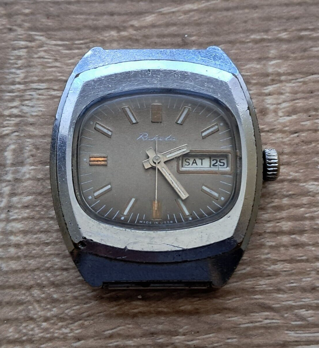 Vintage Watch Raketa Watch 2628H TV Soviet Russia USSR Watch For Collection