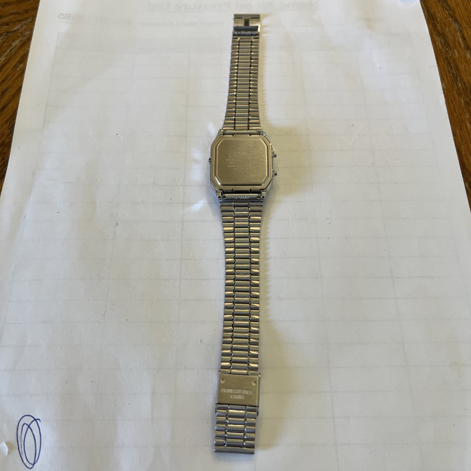 Casio AQ-230A-2A Unisex Adult Light Blue Watch