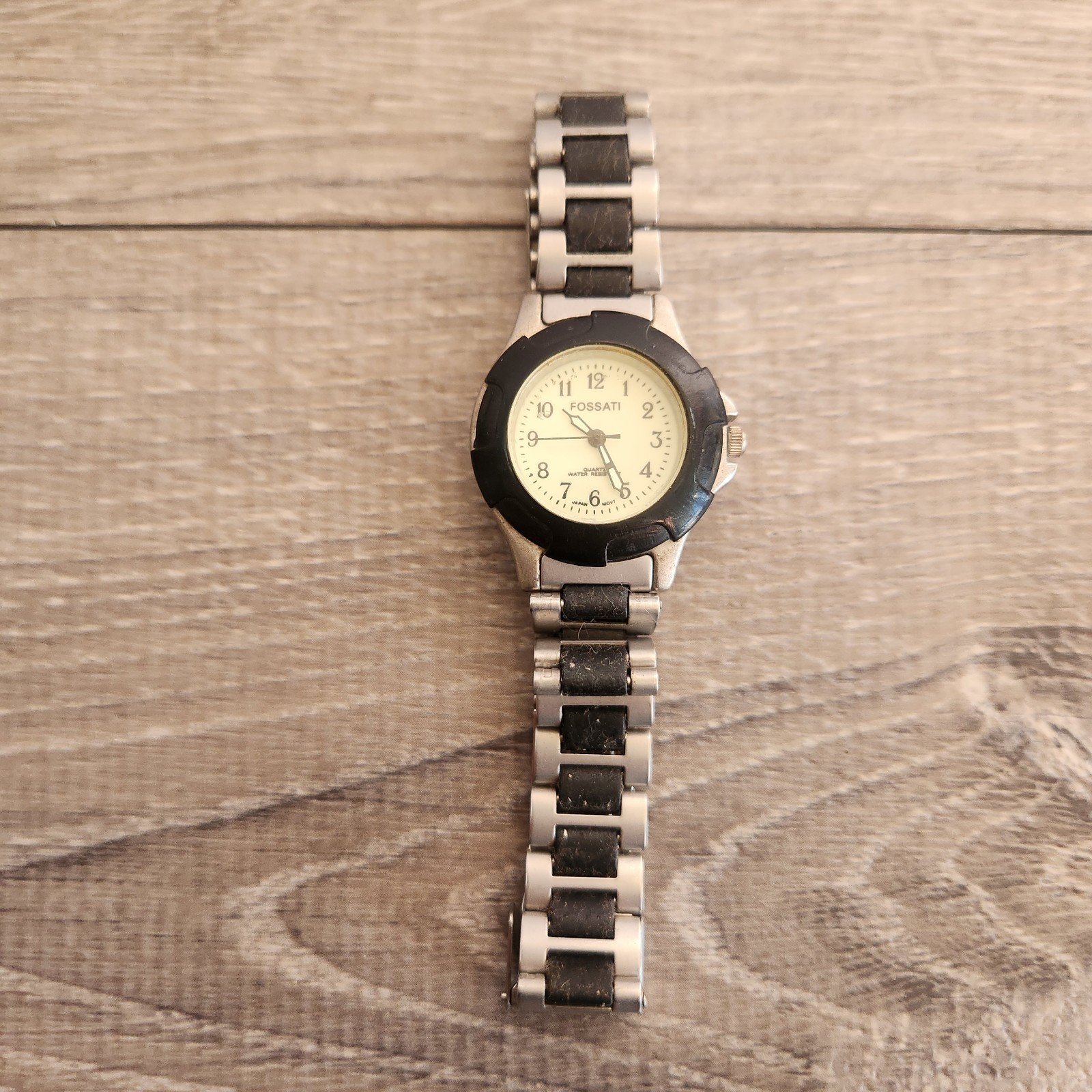 Fossati Analog Adult Quartz Wrist Watch Japan Tested Working New Battery