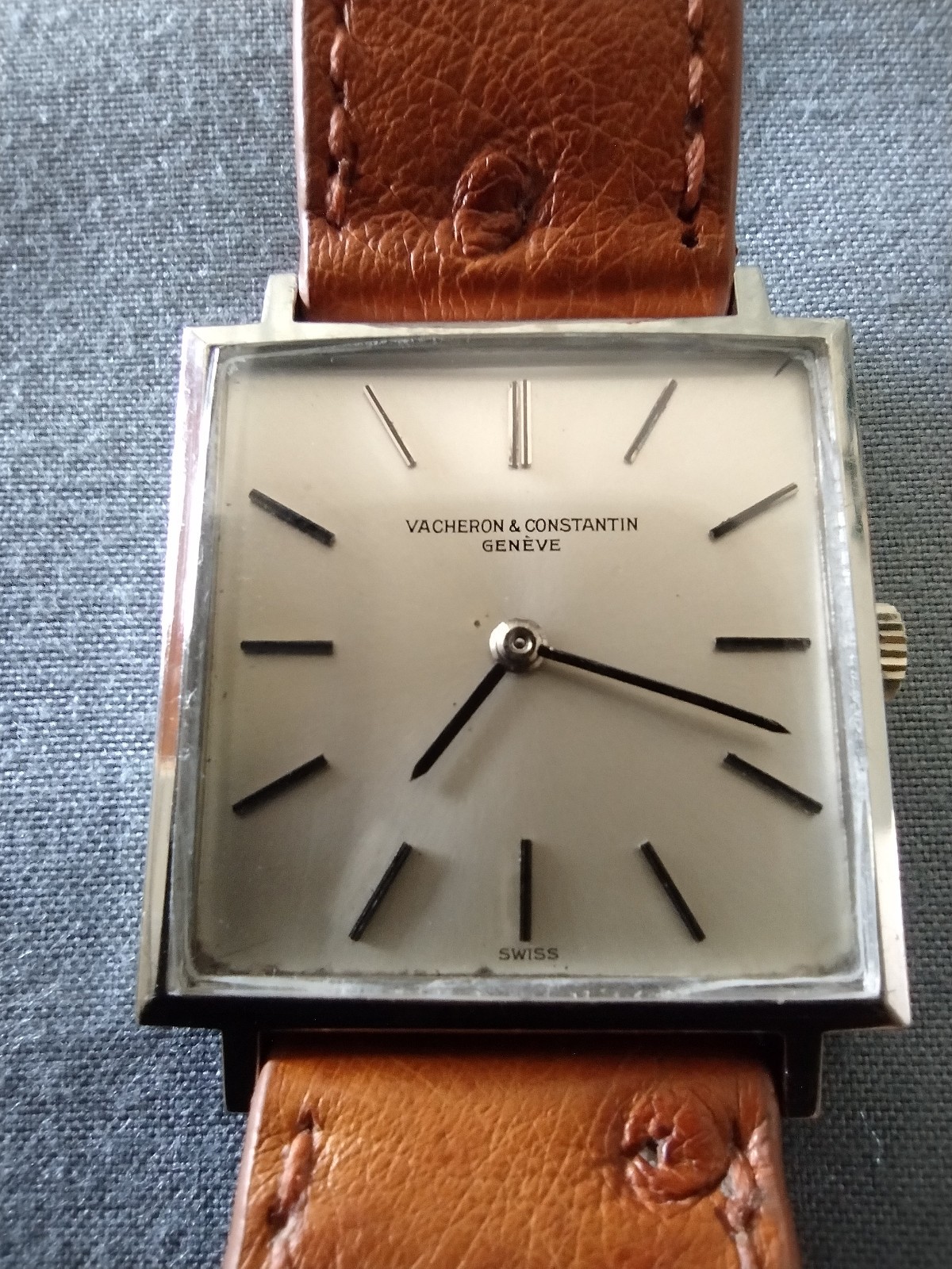Vacheron & Constantin Square Ref. 7297 18K White Gold Watch