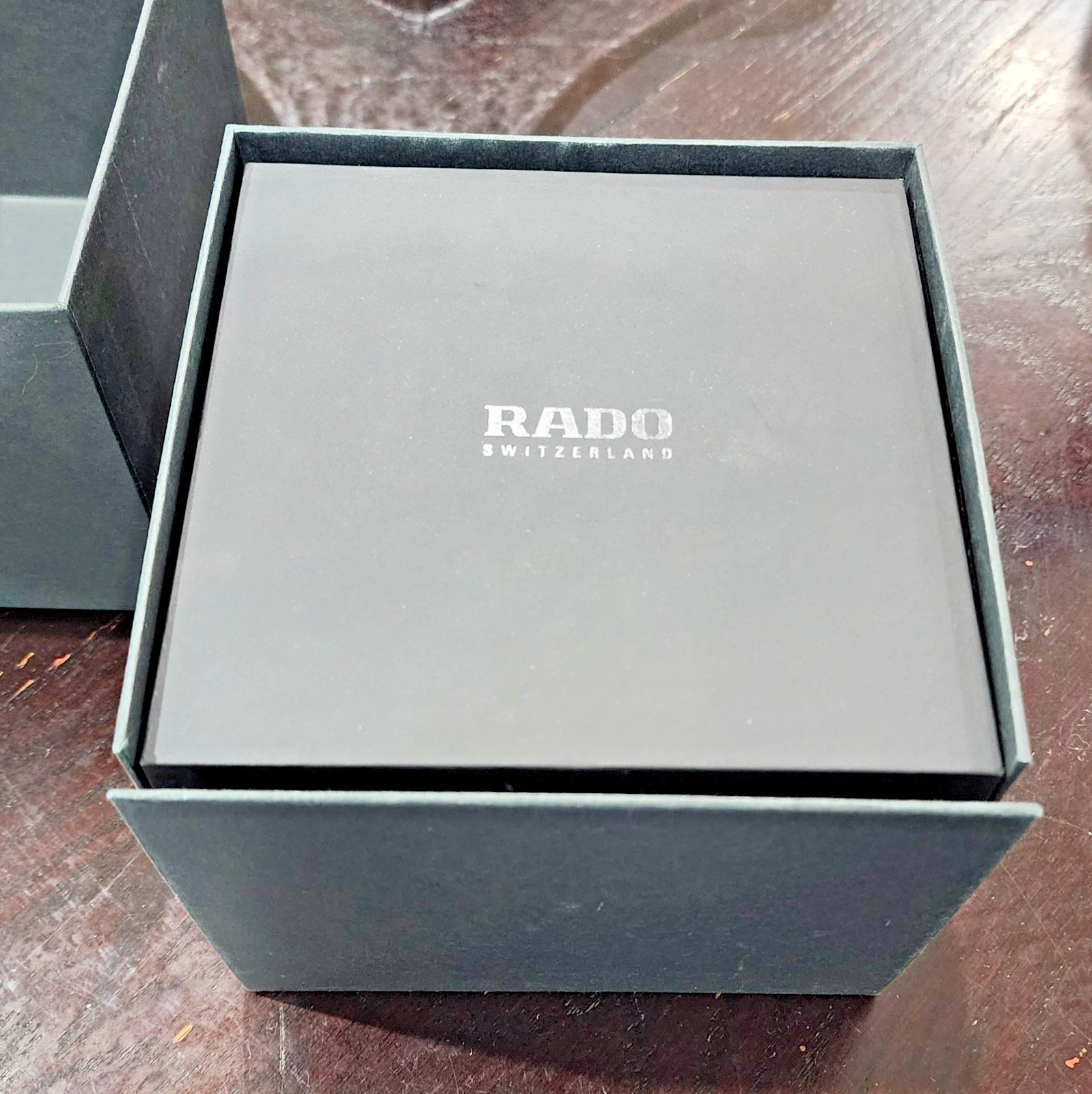 Authentic Rado Centrix R30931103 Quartz 38mm Two Tone Ceramic Watch Box Papers