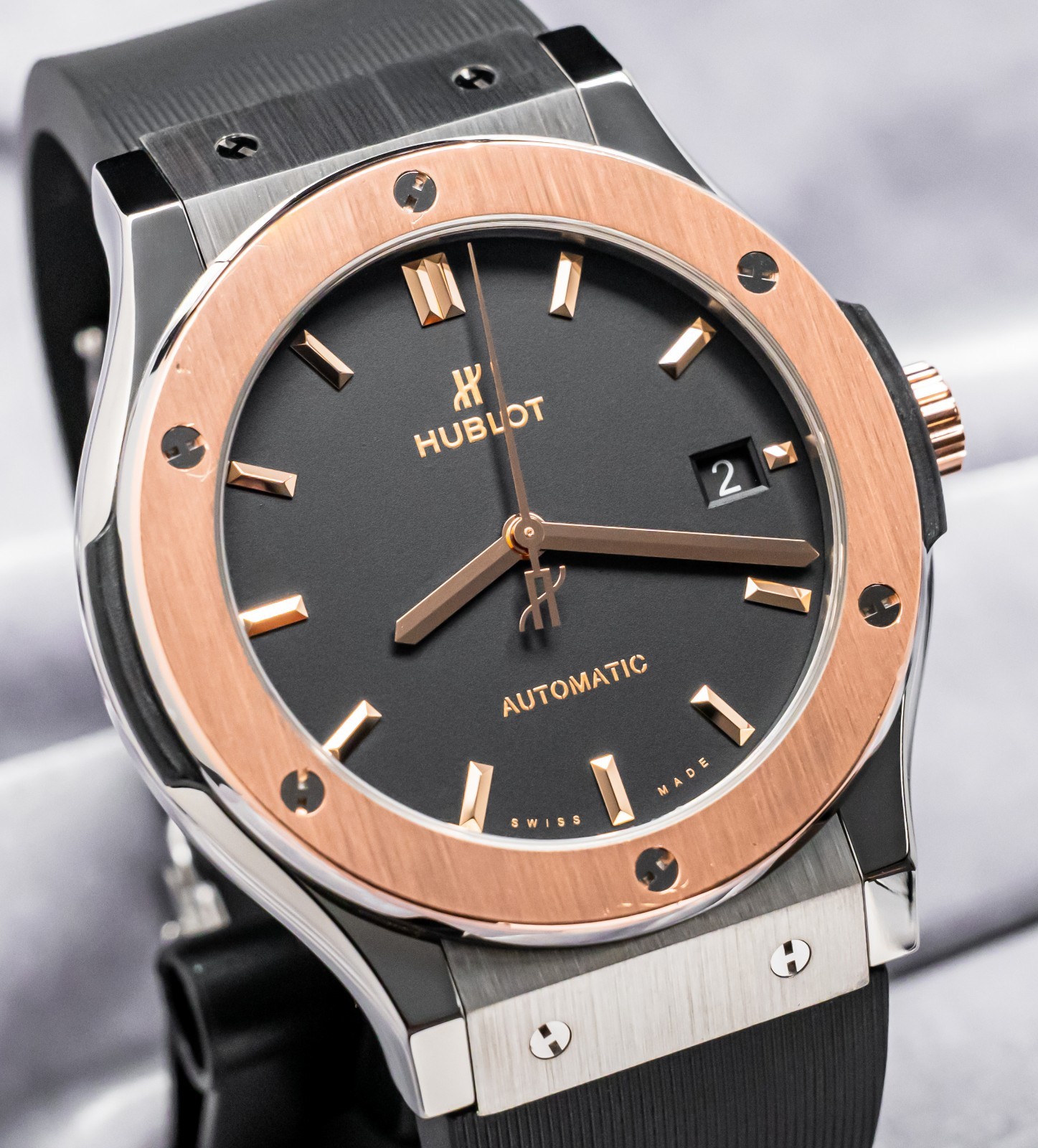 Hublot Big Bang 41 Steel White Diamonds $18K MSRP FACTORY 342.SE.230.RW.114