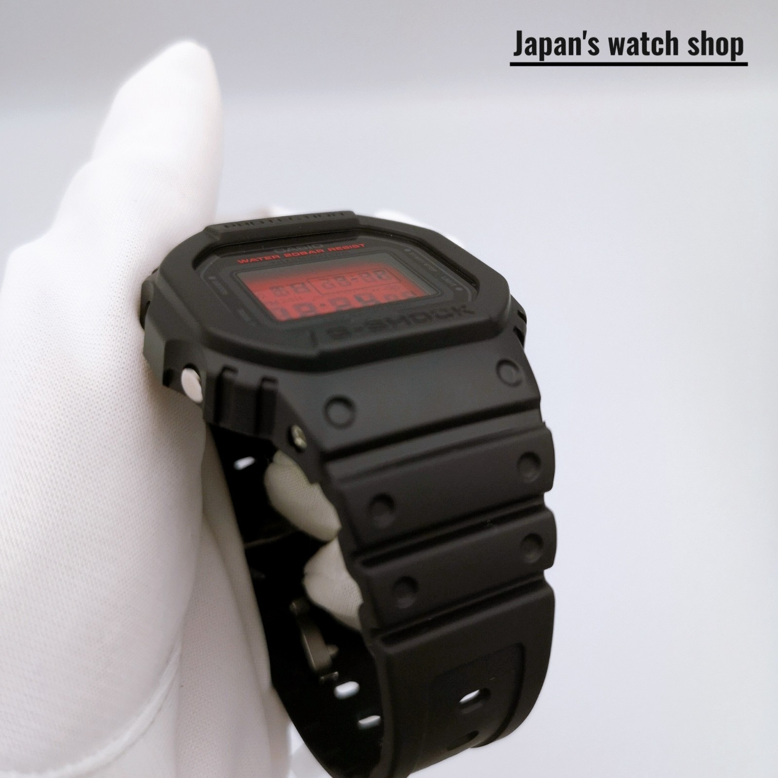 CASIO G-SHOCK DW-5600BBR-1JF Black Red Quartz Unisex Watch New in Box