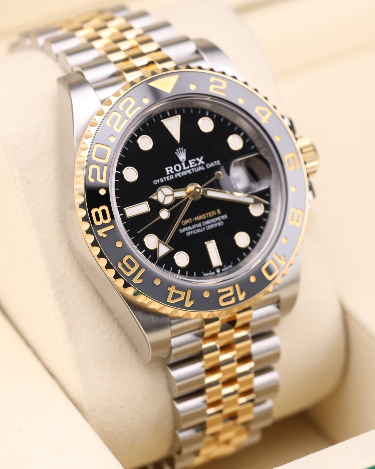 2026 Factory Stickers Rolex GMT-Master II Zombie/Bumblebee Jubilee 126713GRNR