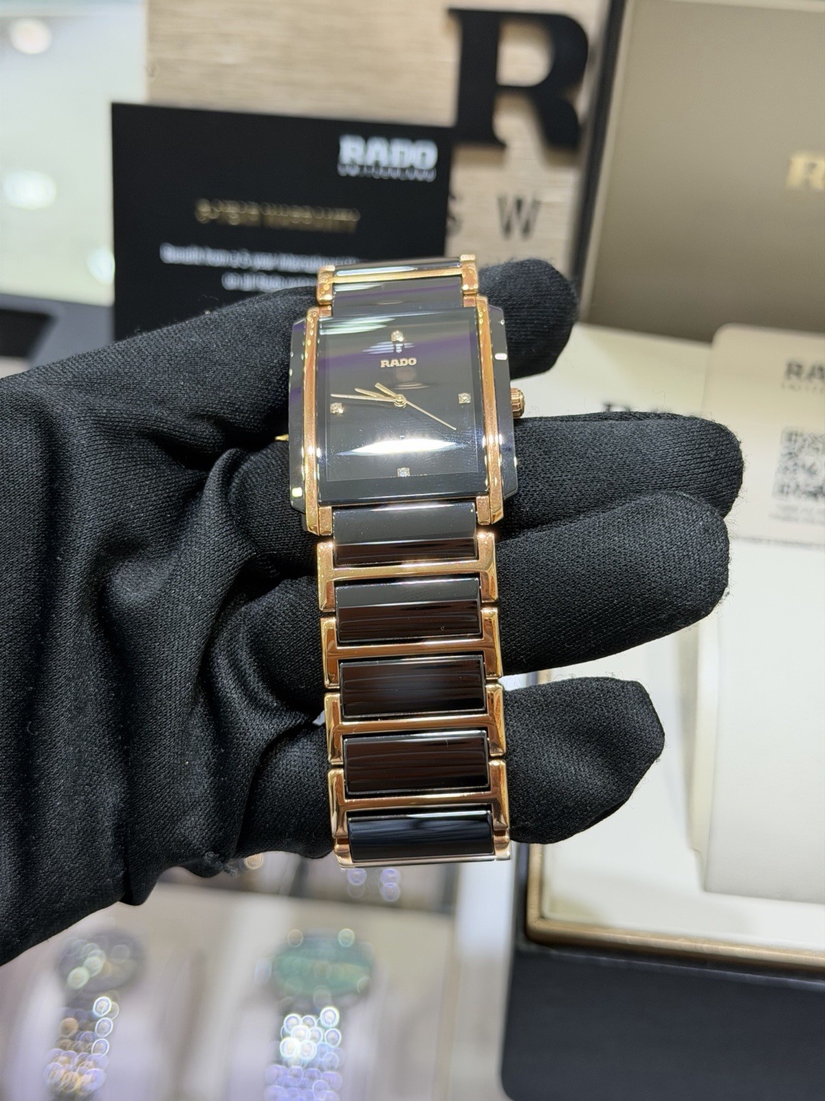 Rado Integral 41mm Rose Gold Ceramic Watch (R20207712)