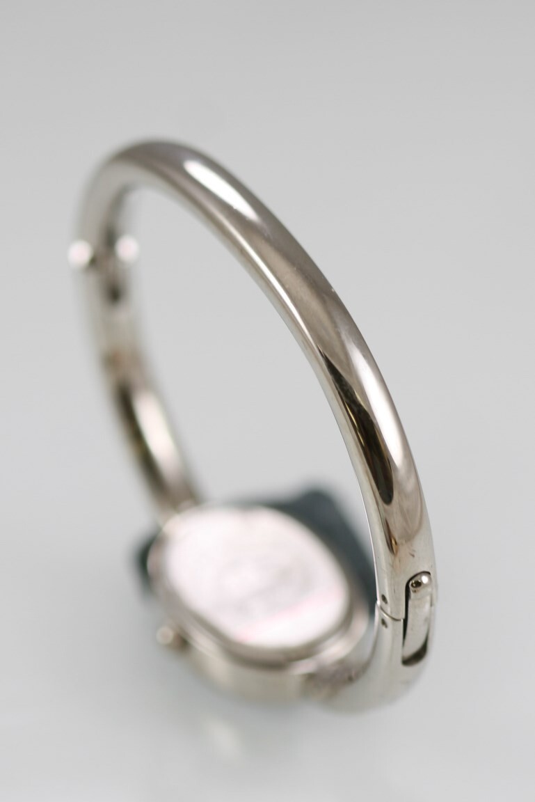 Why Me Watch Women Silver Stainless Steel Water Resistant Battery Purple Quartz