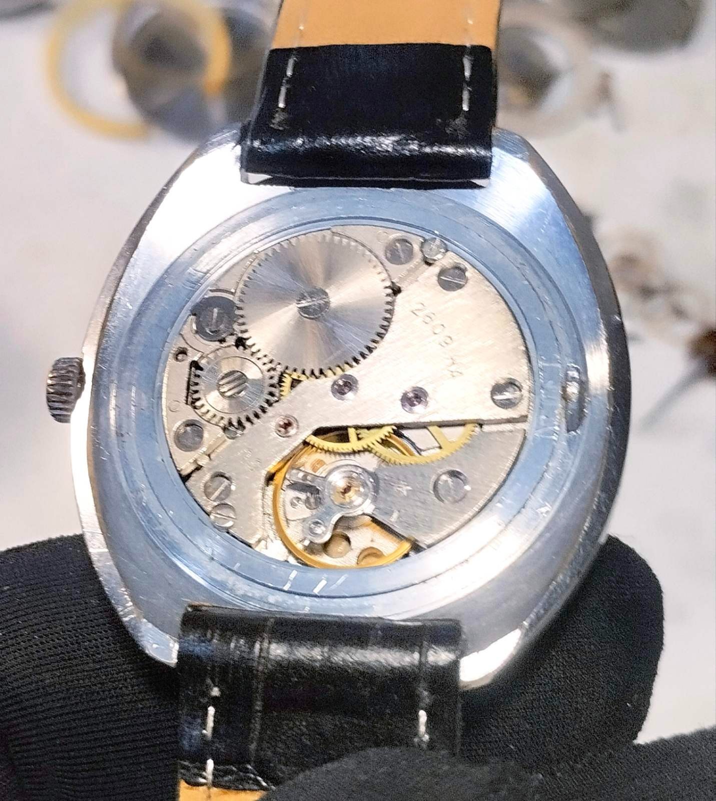 Vintage watch Raketa 2609.N, after service.