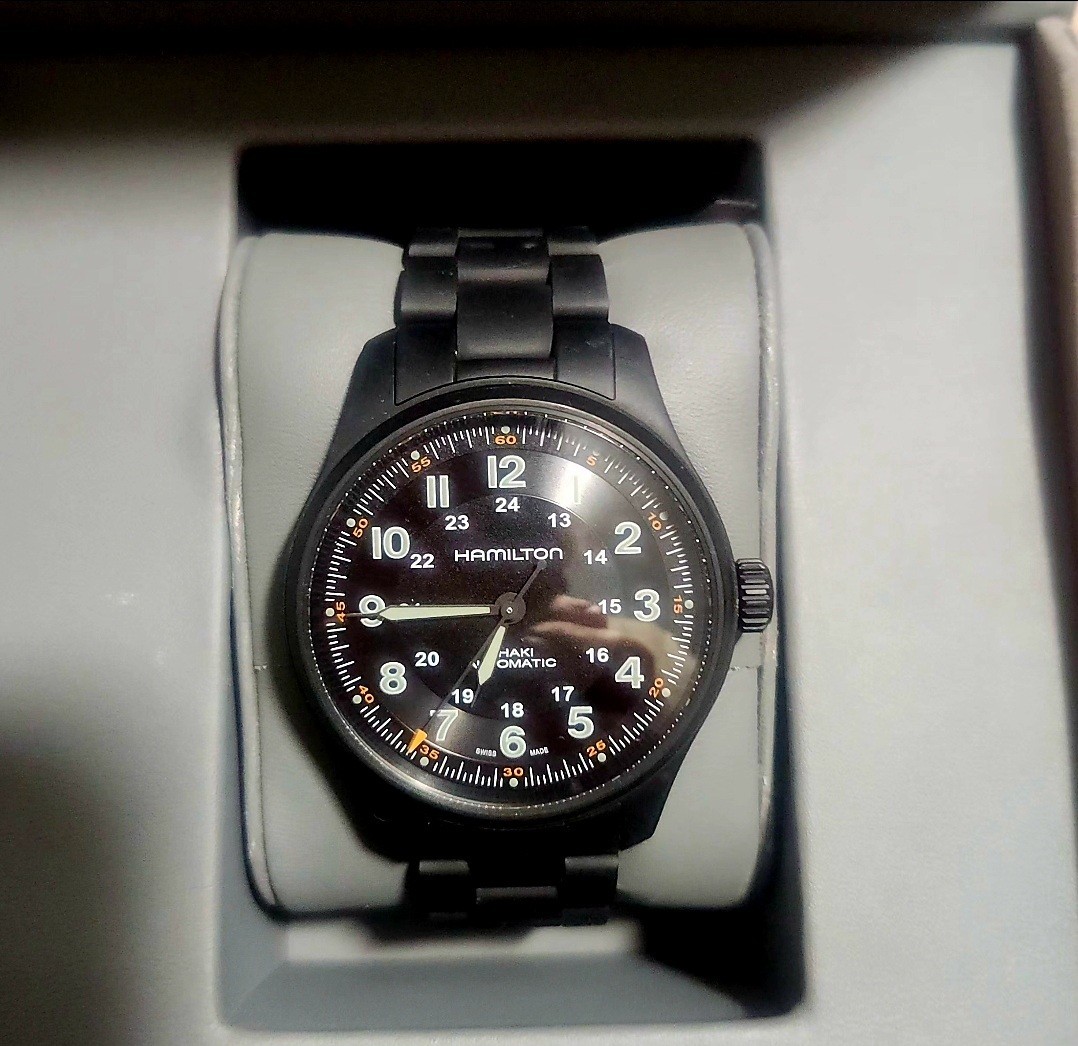 Hamilton Khaki Field Men’s Black Watch – H70665130