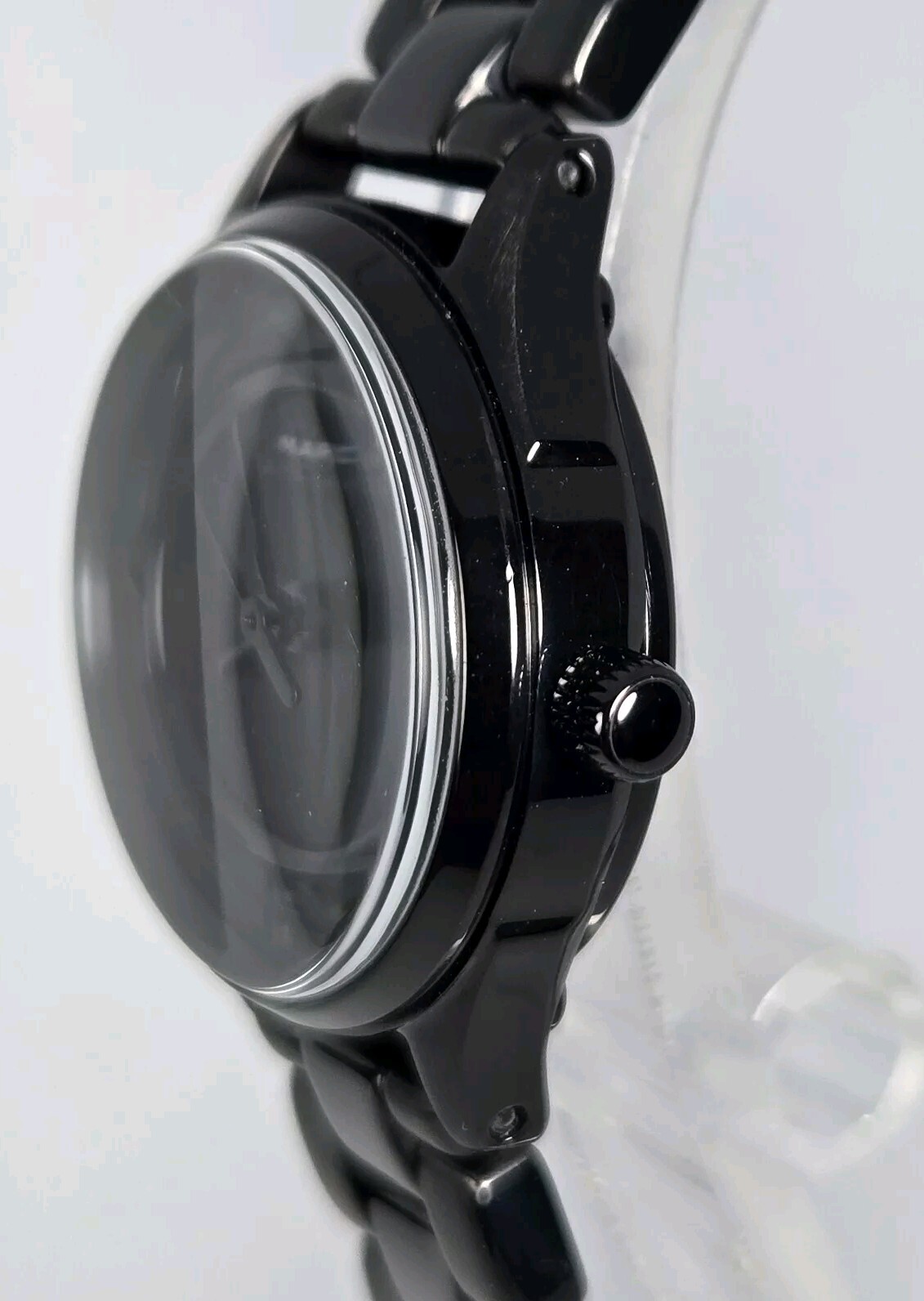 MARK BY MARK JACOBS WOMEN’S SKELETON STAINLESS STEEL WATER RESISTAN BLACK DIAL